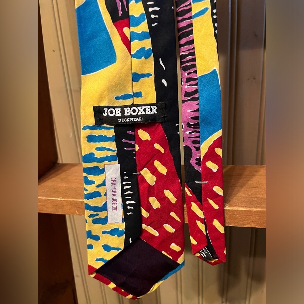 Vintage Joe Boxer Retro Tie - Picture 4 of 4